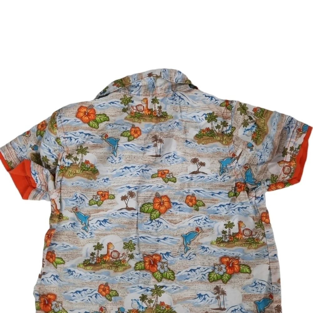 The Children's Place‎ Hawaiian Short Sleeve Button Down Size 6-9 Months Boys